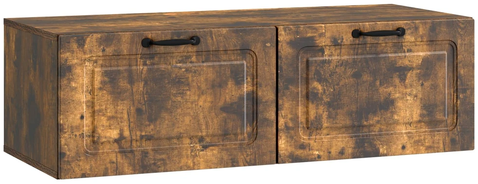 TV staliukas Sieninė TV spintelė Dūminio ąžuolo 98 x 41 x 30 cm