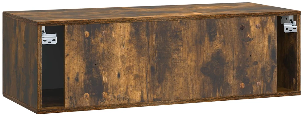 TV staliukas Sieninė TV spintelė Dūminio ąžuolo 99 x 41 x 30 cm