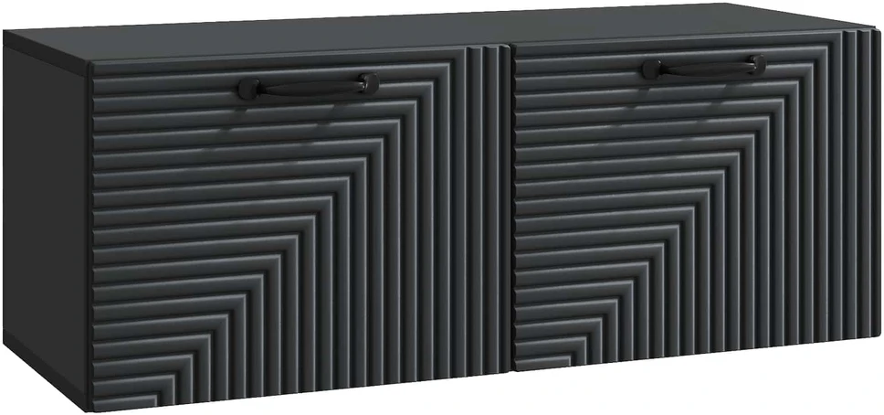 TV staliukas Sieninė TV spintelė Juoda 78,5 x 31 x 30 cm Apdirbta mediena