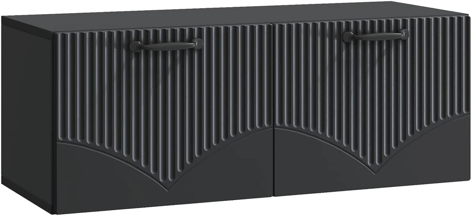 TV staliukas Sieninė TV spintelė Juoda 78,5 x 31 x 30 cm Apdirbta mediena