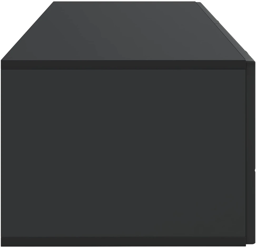 TV staliukas Sieninė TV spintelė Juoda 98 x 41 x 30 cm Apdirbta mediena