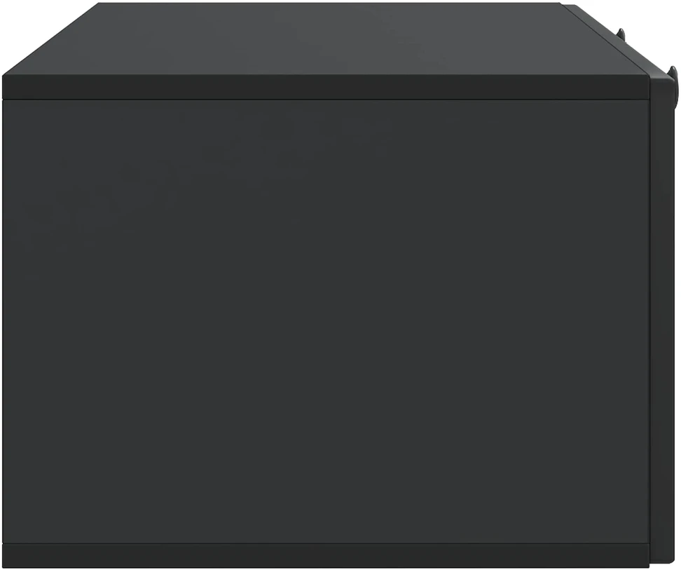 TV staliukas Sieninė TV spintelė Juoda 99 x 41 x 30 cm Apdirbta mediena