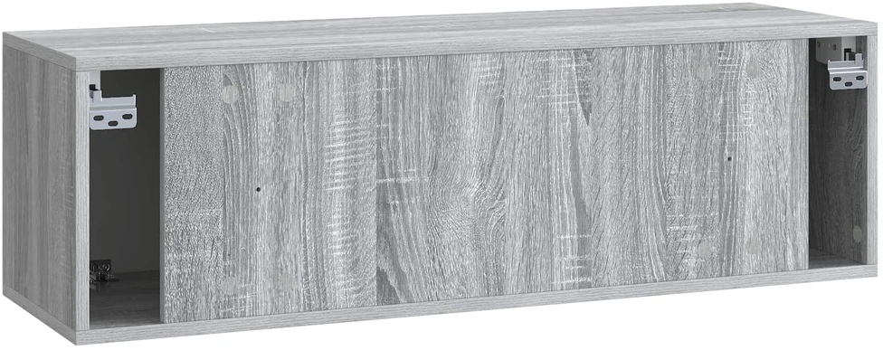 TV staliukas Sieninė TV spintelė Pilka sonoma ąžuolo 98 x 31 x 30 cm