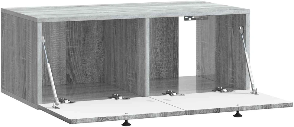 TV staliukas Sieninė TV spintelė Pilka sonoma ąžuolo 78,5 x 41 x 30 cm