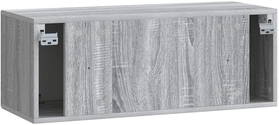 TV staliukas Sieninė TV spintelė Pilka sonoma ąžuolo 78,5 x 31 x 30 cm