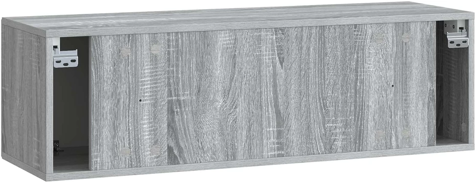 TV staliukas Sieninė TV spintelė Pilka sonoma ąžuolo 98 x 31 x 30 cm