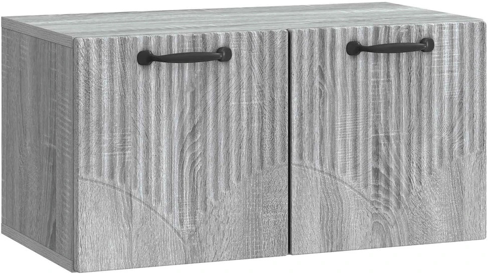 TV staliukas Sieninė TV spintelė Pilka sonoma ąžuolo 59,5 x 31 x 30 cm