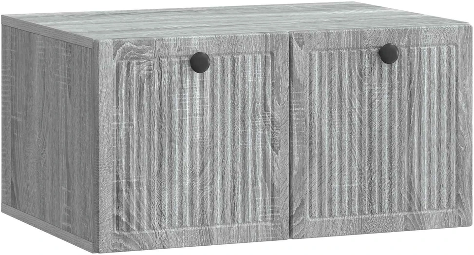 TV staliukas Sieninė TV spintelė Pilka sonoma ąžuolo 59,5 x 41 x 30 cm