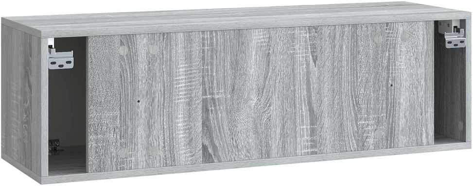 TV staliukas Sieninė TV spintelė Pilka sonoma ąžuolo 98 x 31 x 30 cm