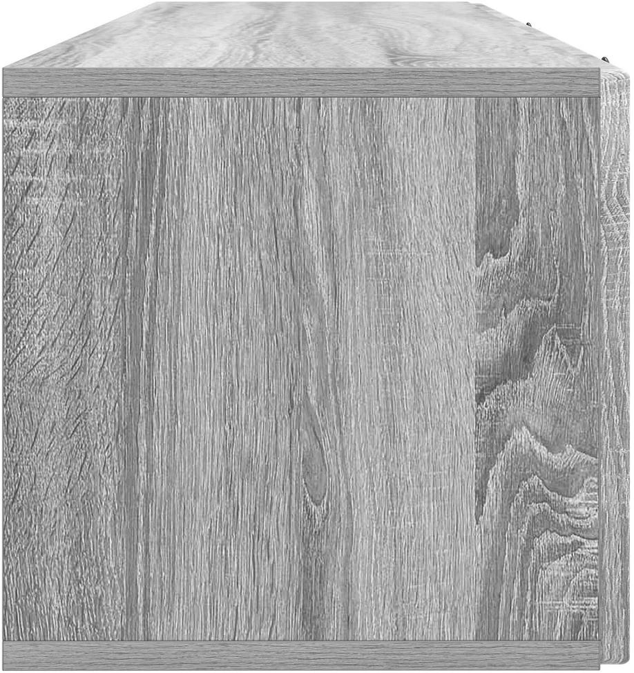 TV staliukas Sieninė TV spintelė Pilka sonoma ąžuolo 98 x 31 x 30 cm