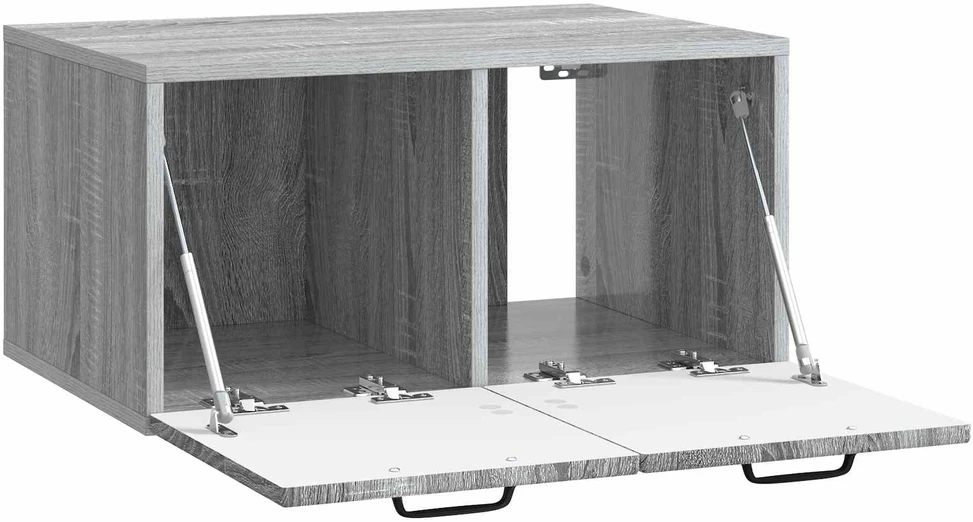 TV staliukas Sieninė TV spintelė Pilka sonoma ąžuolo 59,5 x 41 x 30 cm