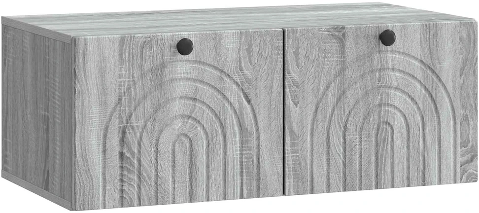 TV staliukas Sieninė TV spintelė Pilka sonoma ąžuolo 78,5 x 41 x 30 cm