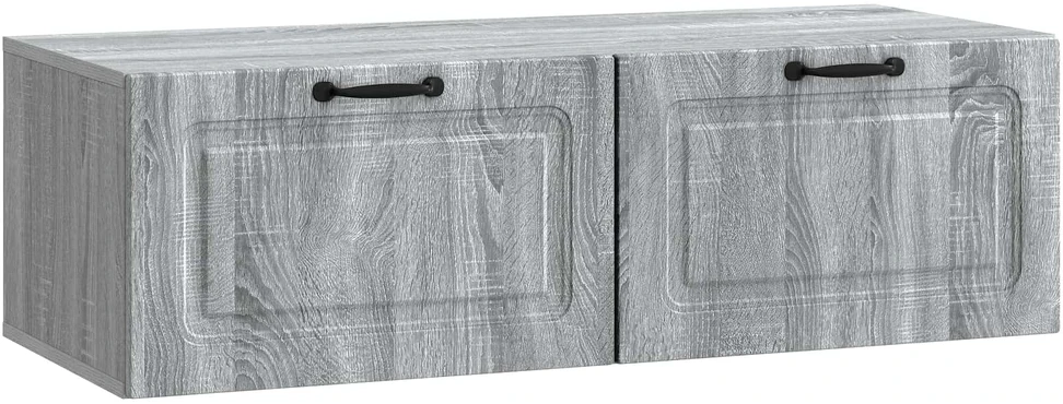 TV staliukas Sieninė TV spintelė Pilka sonoma ąžuolo 98 x 41 x 30 cm