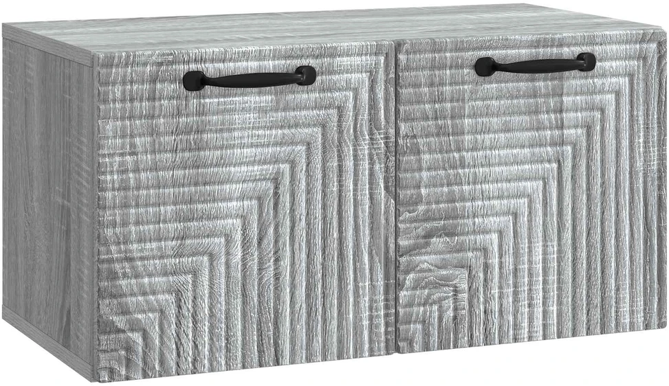 TV staliukas Sieninė TV spintelė Pilka sonoma ąžuolo 59,5 x 31 x 30 cm