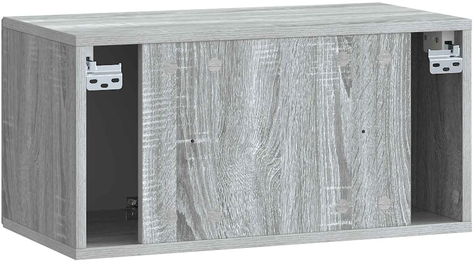 TV staliukas Sieninė TV spintelė Pilka sonoma ąžuolo 59,5 x 31 x 30 cm