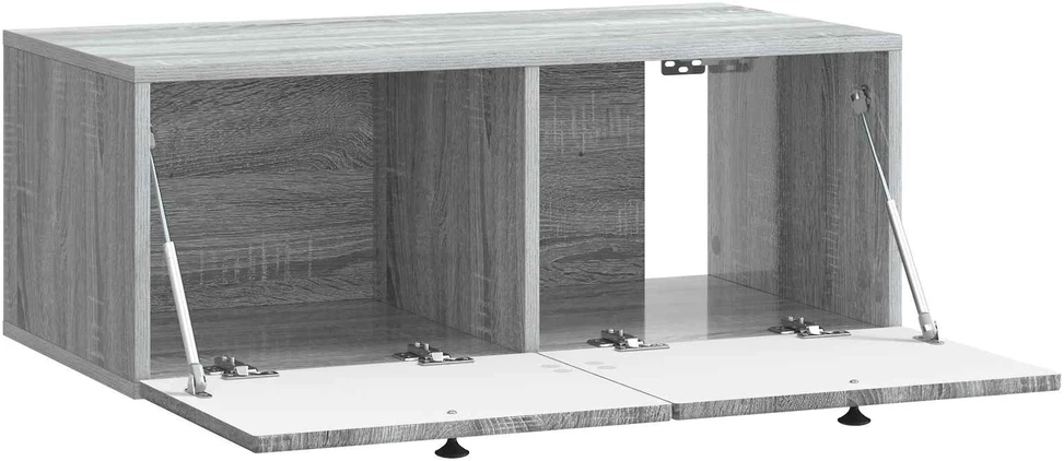 TV staliukas Sieninė TV spintelė Pilka sonoma ąžuolo 78,5 x 41 x 30 cm