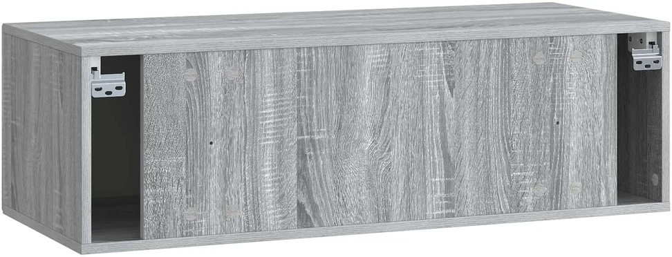 TV staliukas Sieninė TV spintelė Pilka sonoma ąžuolo 98 x 41 x 30 cm