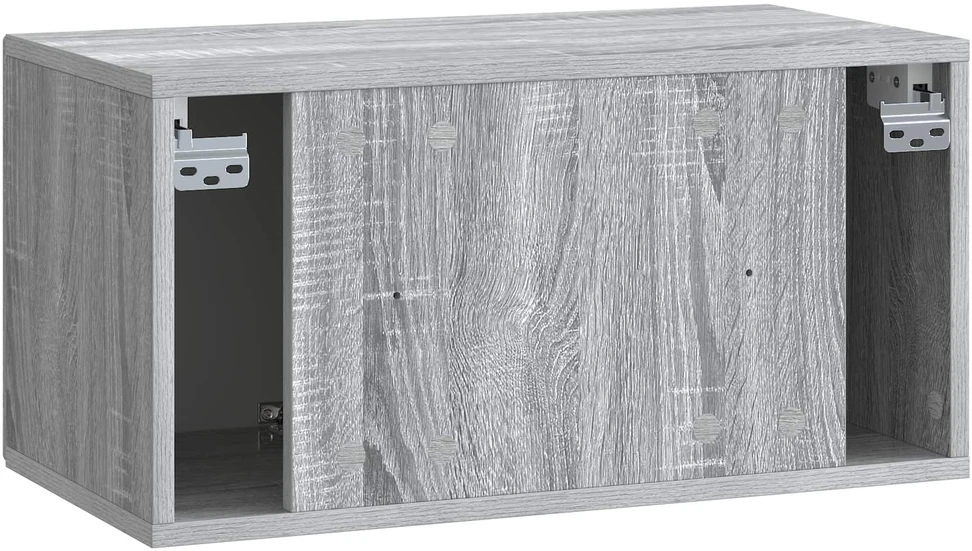 TV staliukas Sieninė TV spintelė Pilka sonoma ąžuolo 59,5 x 31 x 30 cm