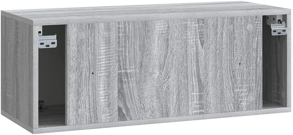 TV staliukas Sieninė TV spintelė Pilka sonoma ąžuolo 78,5 x 31 x 30 cm