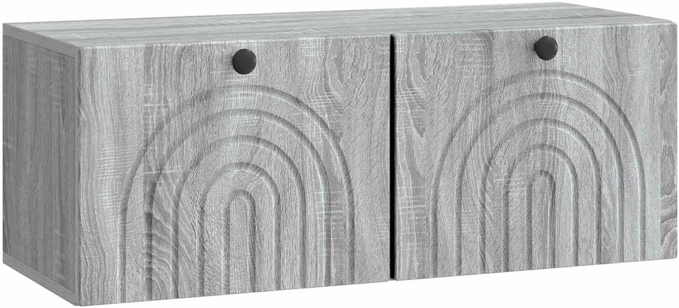 TV staliukas Sieninė TV spintelė Pilka sonoma ąžuolo 78,5 x 31 x 30 cm