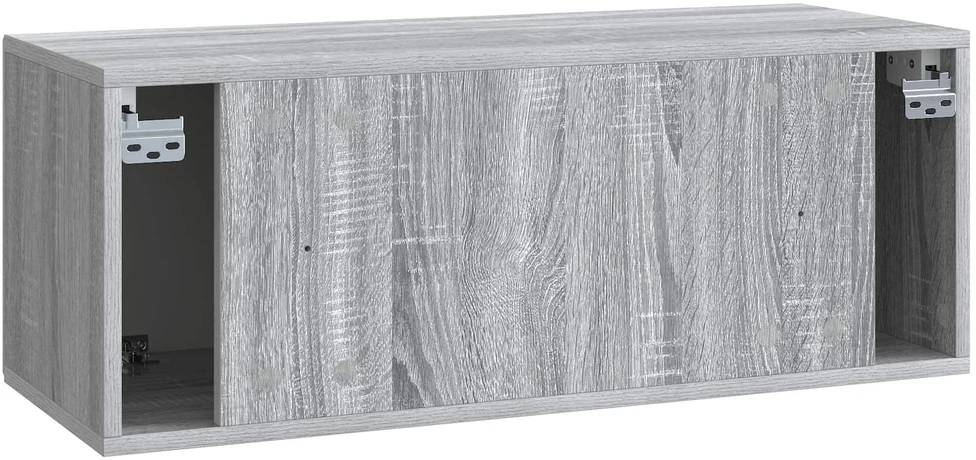 TV staliukas Sieninė TV spintelė Pilka sonoma ąžuolo 78,5 x 31 x 30 cm