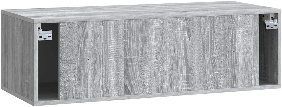 TV staliukas Sieninė TV spintelė Pilka sonoma ąžuolo 99 x 41 x 30 cm