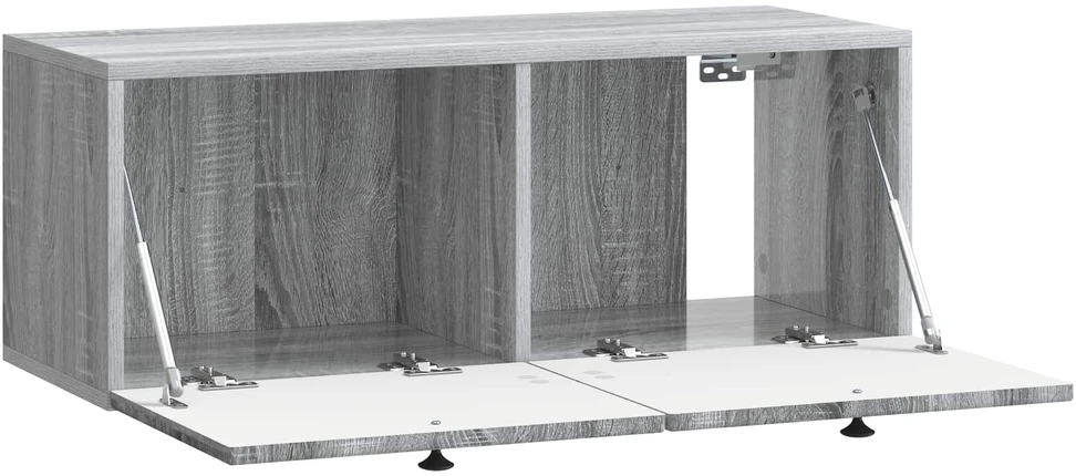 TV staliukas Sieninė TV spintelė Pilka sonoma ąžuolo 78,5 x 31 x 30 cm