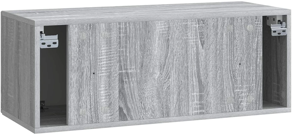 TV staliukas Sieninė TV spintelė Pilka sonoma ąžuolo 78,5 x 31 x 30 cm