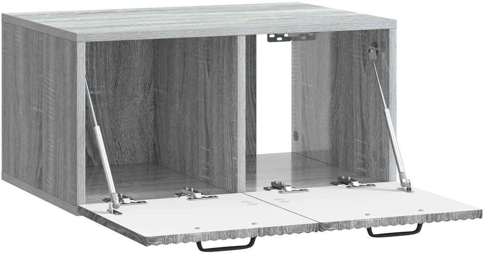TV staliukas Sieninė TV spintelė Pilka sonoma ąžuolo 59,5 x 41 x 30 cm