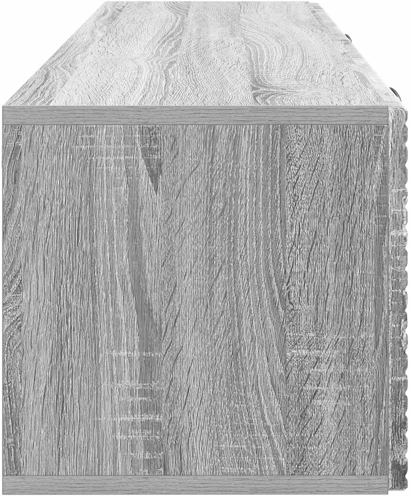 TV staliukas Sieninė TV spintelė Pilka sonoma ąžuolo 98 x 31 x 30 cm