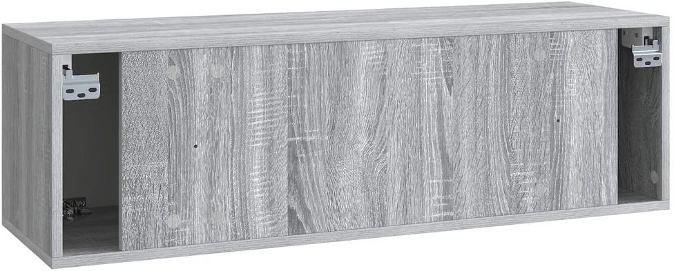TV staliukas Sieninė TV spintelė Pilka sonoma ąžuolo 98 x 31 x 30 cm