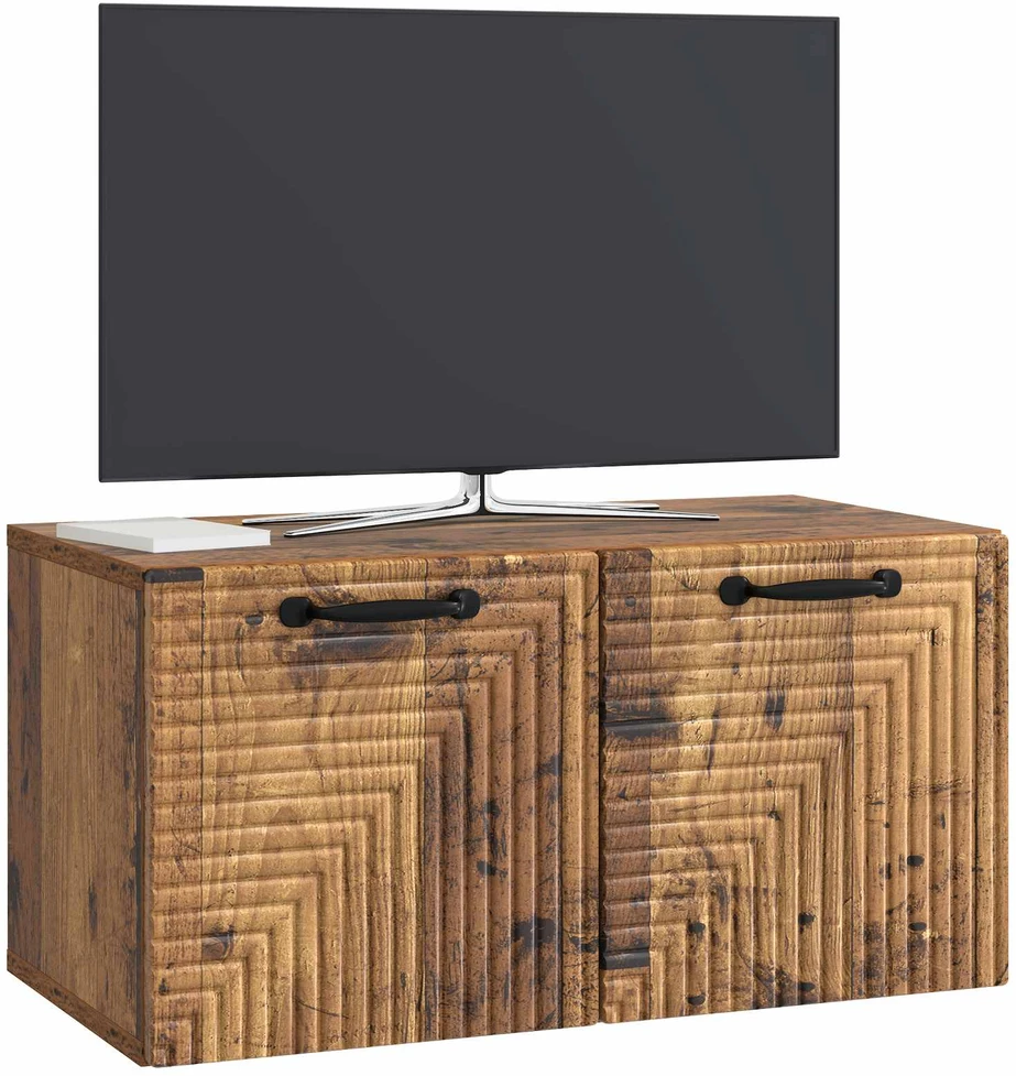 TV staliukas Sieninė TV spintelė Sendintos medienos 59,5 x 31 x 30 cm