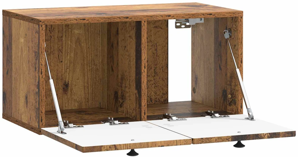TV staliukas Sieninė TV spintelė Sendintos medienos 59,5 x 31 x 30 cm