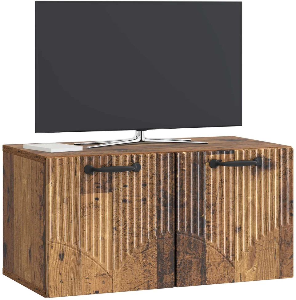 TV staliukas Sieninė TV spintelė Sendintos medienos 59,5 x 31 x 30 cm