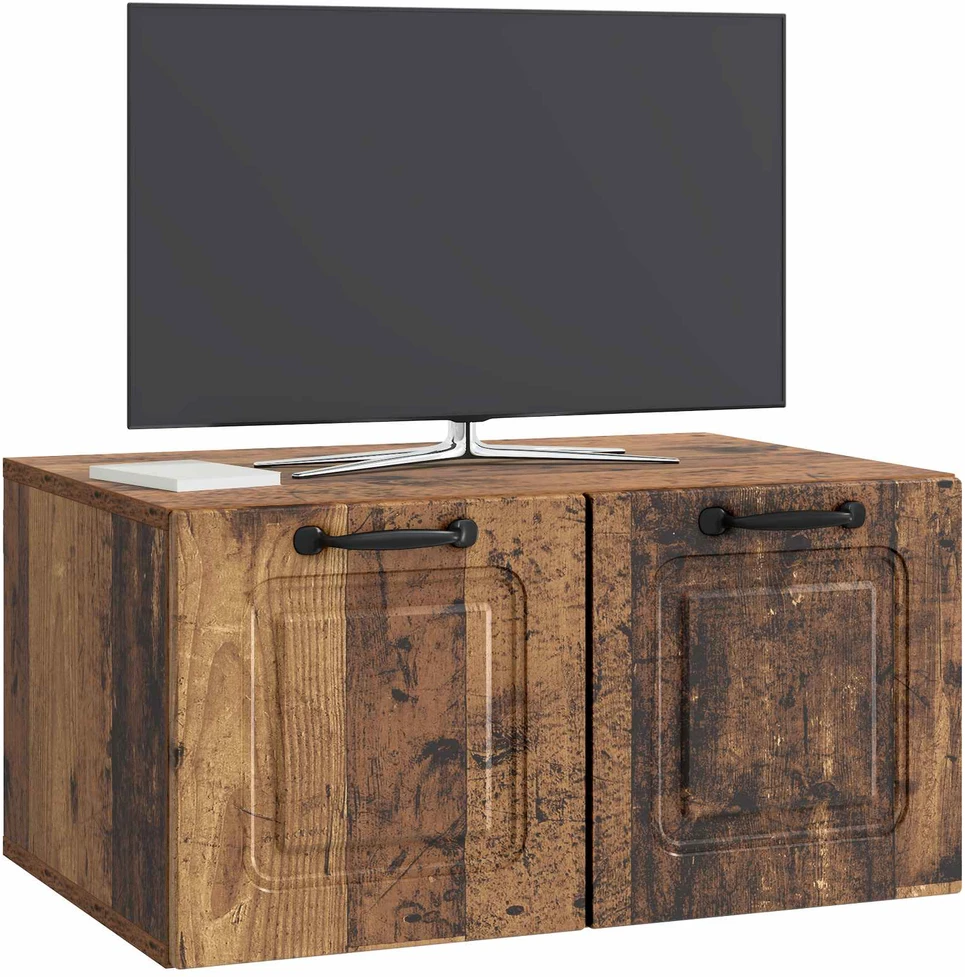 TV staliukas Sieninė TV spintelė Sendintos medienos 59,5 x 41 x 30 cm