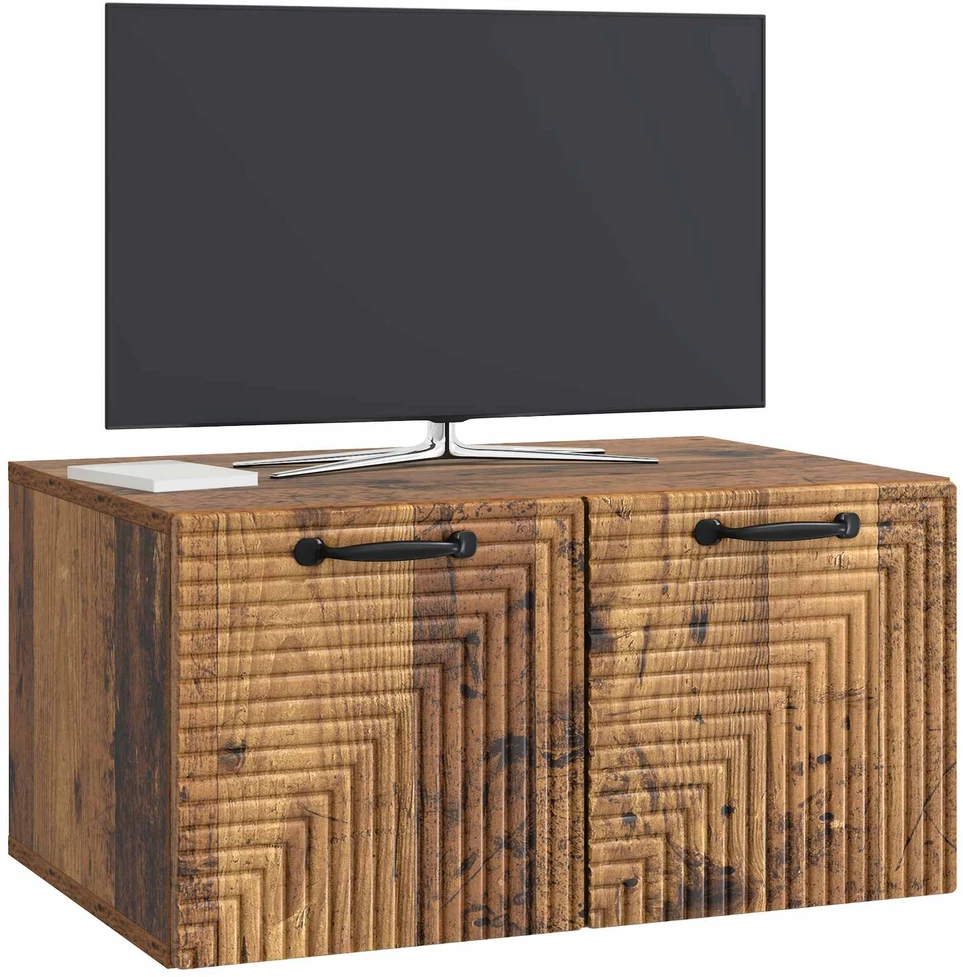 TV staliukas Sieninė TV spintelė Sendintos medienos 59,5 x 41 x 30 cm