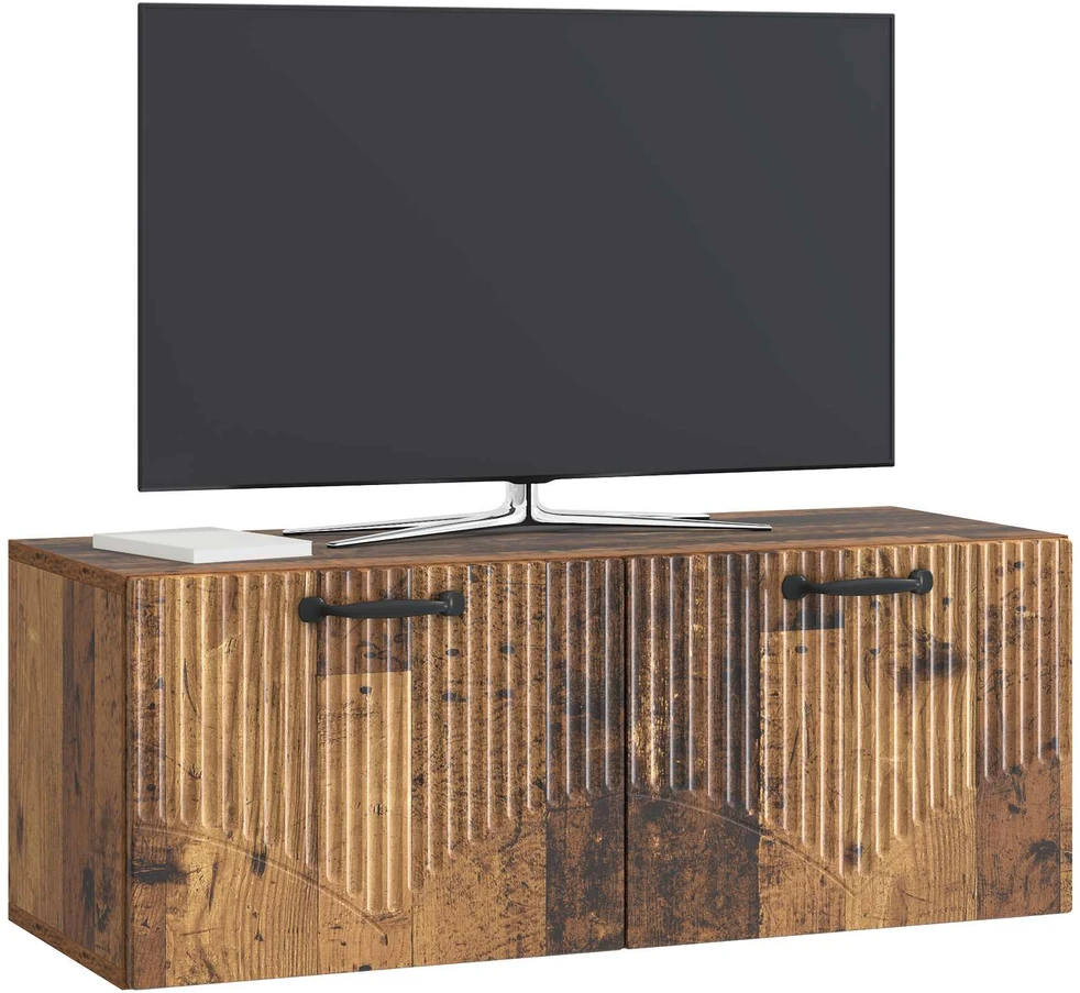 TV staliukas Sieninė TV spintelė Sendintos medienos 78,5 x 31 x 30 cm