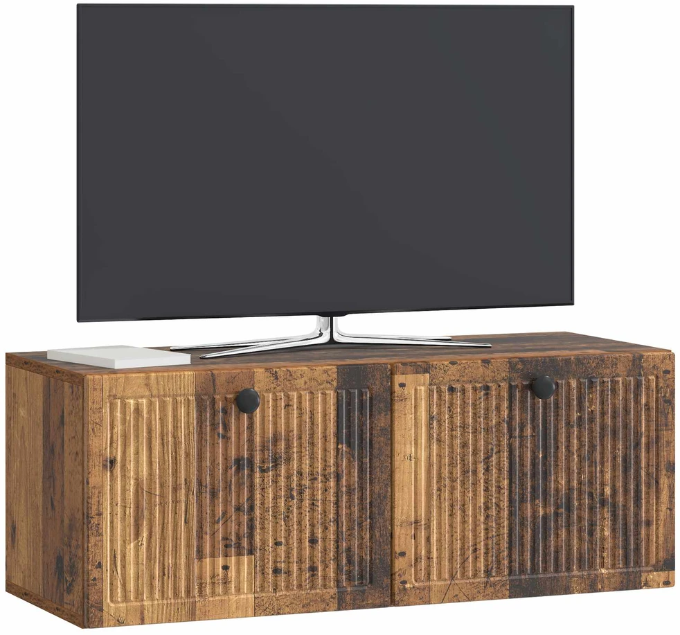 TV staliukas Sieninė TV spintelė Sendintos medienos 78,5 x 31 x 30 cm