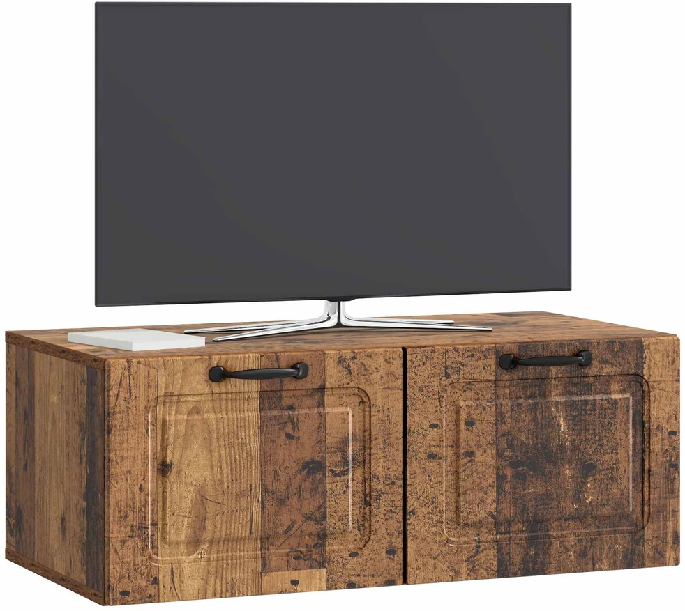 TV staliukas Sieninė TV spintelė Sendintos medienos 78,5 x 41 x 30 cm