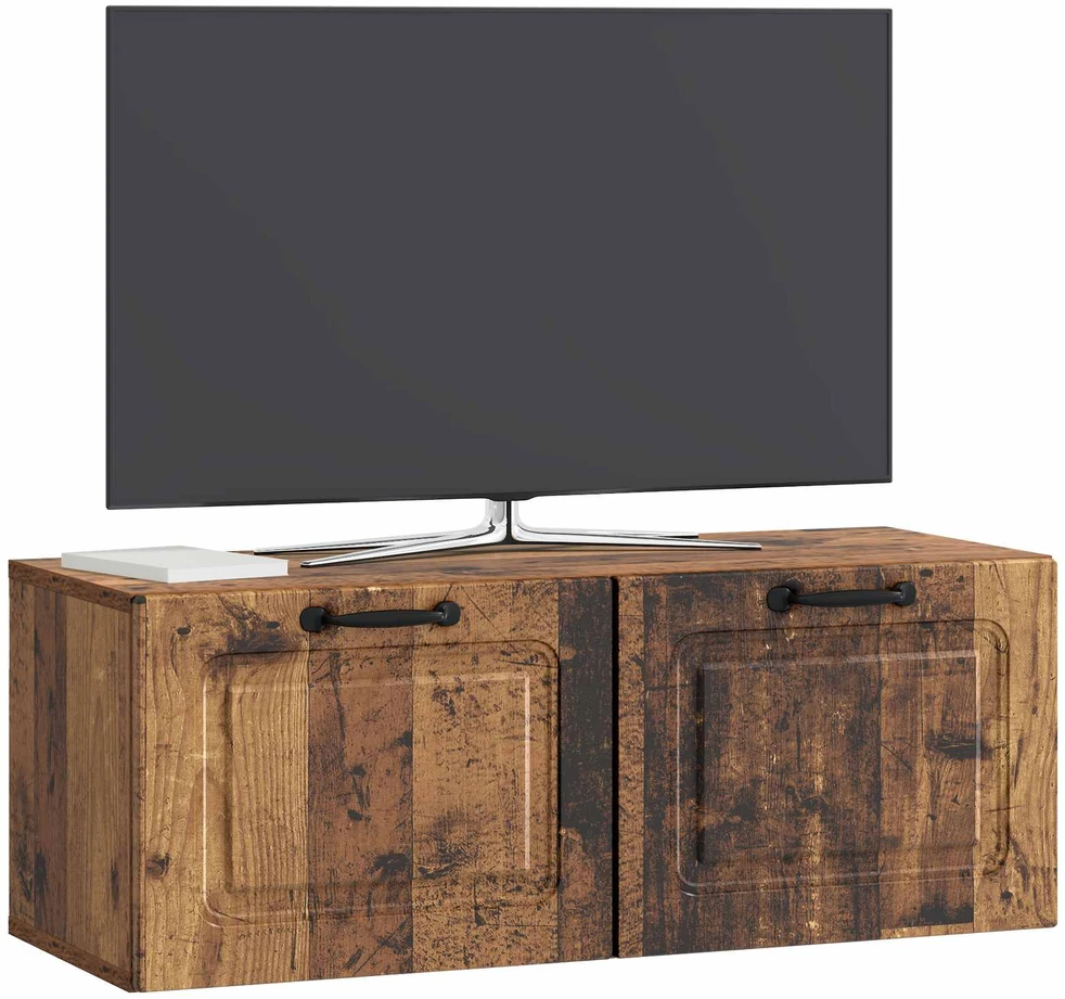 TV staliukas Sieninė TV spintelė Sendintos medienos 78,5 x 31 x 30 cm
