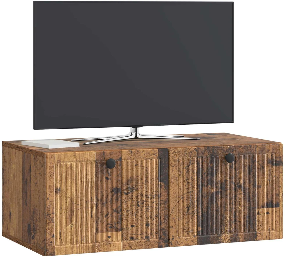 TV staliukas Sieninė TV spintelė Sendintos medienos 78,5 x 41 x 30 cm