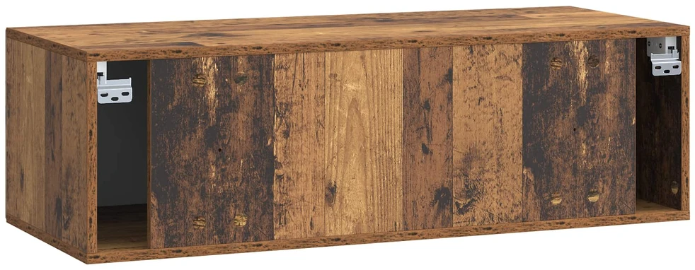 TV staliukas Sieninė TV spintelė Sendintos medienos 98 x 41 x 30 cm