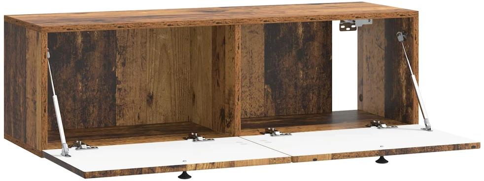 TV staliukas Sieninė TV spintelė Sendintos medienos 98 x 31 x 30 cm