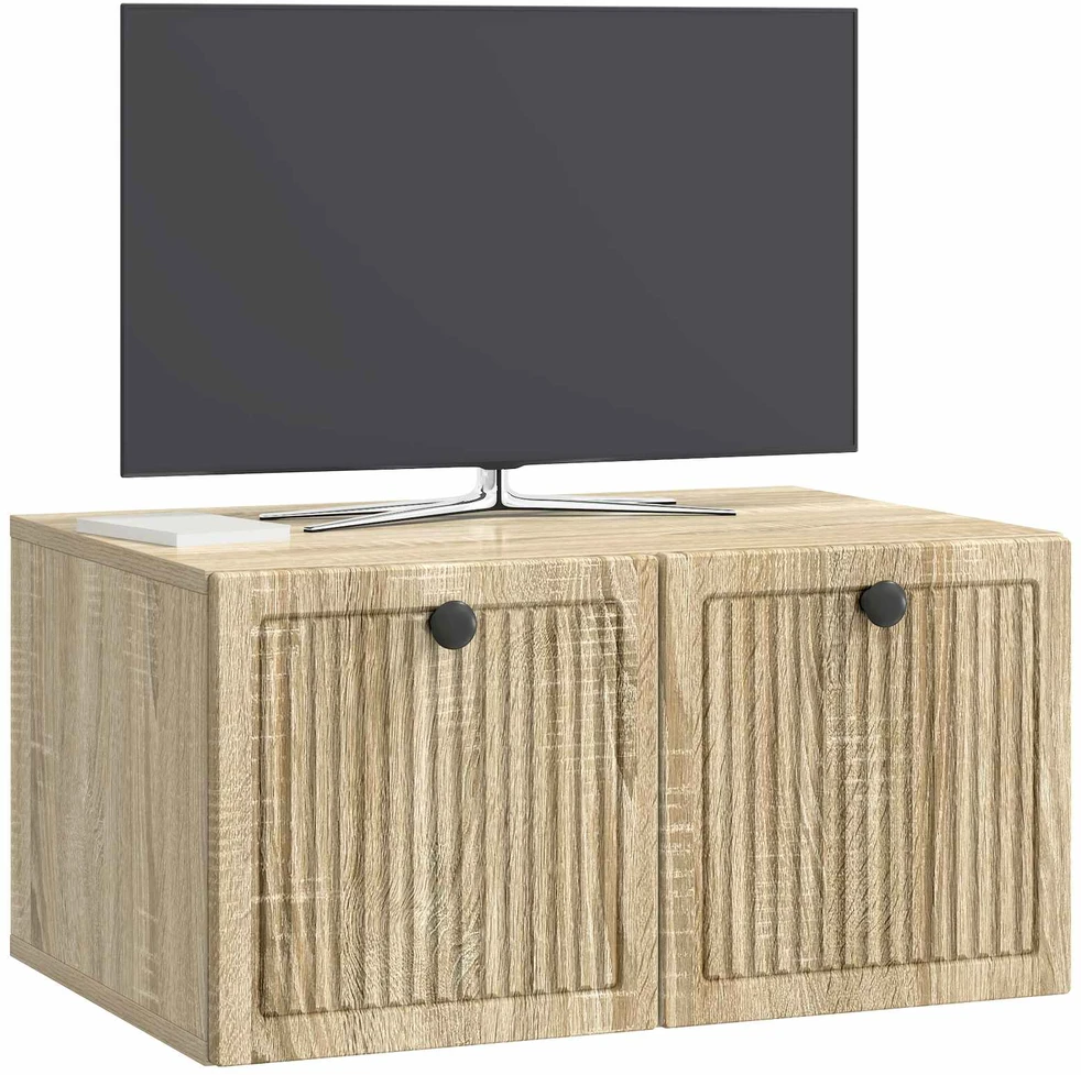 TV staliukas Sieninė TV spintelė Sonoma ąžuolas 59,5 x 41 x 30 cm