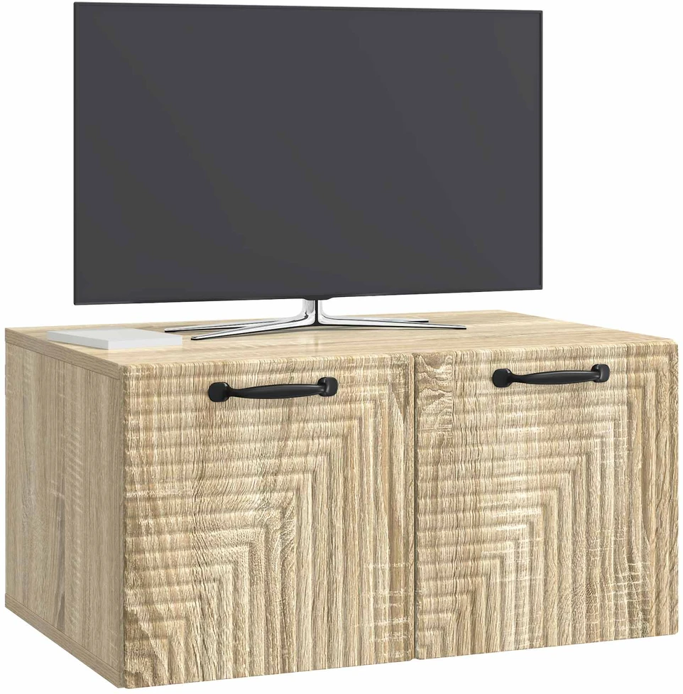 TV staliukas Sieninė TV spintelė Sonoma ąžuolas 59,5 x 41 x 30 cm