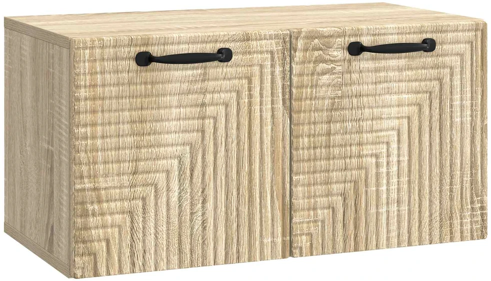 TV staliukas Sieninė TV spintelė Sonoma ąžuolas 59,5 x 31 x 30 cm