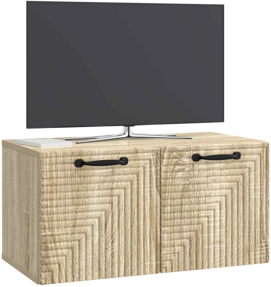 TV staliukas Sieninė TV spintelė Sonoma ąžuolas 59,5 x 31 x 30 cm