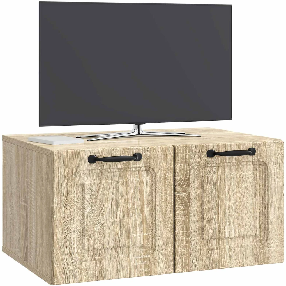 TV staliukas Sieninė TV spintelė Sonoma ąžuolas 59,5 x 41 x 30 cm