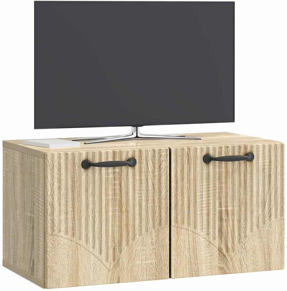 TV staliukas Sieninė TV spintelė Sonoma ąžuolas 59,5 x 31 x 30 cm