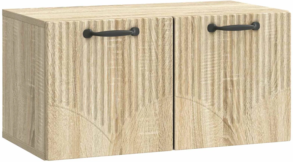 TV staliukas Sieninė TV spintelė Sonoma ąžuolas 59,5 x 31 x 30 cm